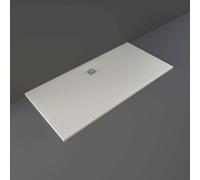 RAK Ceramics Feeling Rectangular Bathtub Replacement Shower Tray | Greige | Acrylic/Stone Resin | 1700mm x 900mm