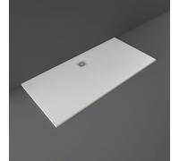 RAK Ceramics Feeling Rectangular Bathtub Replacement Shower Tray | White | Acrylic/Stone Resin | 1700mm x 800mm