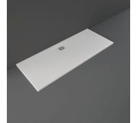 RAK Ceramics Feeling Rectangular Bathtub Replacement Shower Tray | White | Acrylic/Stone Resin | 1700mm x 700mm