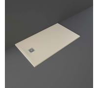 RAK Ceramics Feeling Rectangular Shower Tray | Cappuccino | Acrylic/Stone Resin | 1400mm x 800mm