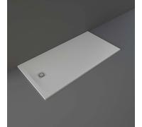 RAK Ceramics Feeling Rectangular Shower Tray | Grey | Acrylic/Stone Resin | 1600mm x 800mm