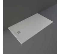 RAK Ceramics Feeling Rectangular Shower Tray | Grey | Acrylic/Stone Resin | 1600mm x 900mm