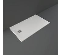 RAK Ceramics RAK-Ceramics Feeling Shower Tray, 1400x800mm, White Finish: White, Please Select Size: 1400x800mm