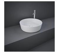 RAK Ceramics Feeling Round Matt Counter Top Basin | White | Vitreous China | 420mm