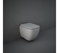 RAK Ceramics Feeling Soft Close Sandwich Toilet Seat Grey - MPSC3901503