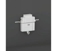 RAK Ceramics Front Flush Concealed Cistern | White | Metal | 404mm x 820mm x 130mm