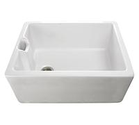 Rak Ceramics GOSINK8 Gourmet Sink 8, Belfast Style with Weir Overflow