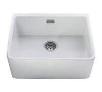 RAK Ceramics Gourmet Sink 2 1.0 Bowl White Ceramic Belfast Kitchen Sink