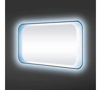 RAK Ceramics Harmony LED Mirror with Demister | Glass/Aluminium | 900mm x 500mm