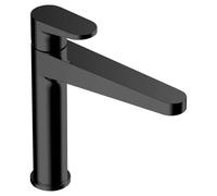 RAK Ceramics RAK Ischia Mid Height Basin Mixer Tap Matt Black Finish: Matt Black