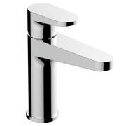 Rak Ceramics Ischia Polished Chrome Modern Basin Mixer Tap - Solid Brass, Single Lever