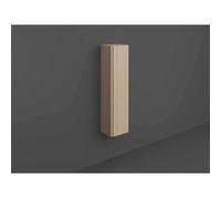 RAK Ceramics Joy Scandi Oak Wall Hung Tall Storage Unit | Scandinavian Oak | MDF | 300mm