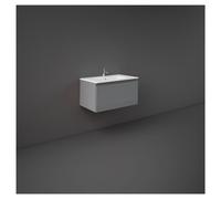 RAK Ceramics Joy Uno Wall Hung Single Drawer Vanity Unit | Urban Grey | MDF | 800mm