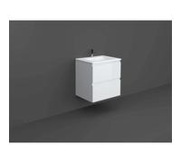 RAK Ceramics Joy Wall Hung Vanity Unit | Pure White | MDF | 600mm