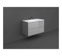 RAK Ceramics Joy Wall Hung Vanity Unit | Urban Grey | MDF/Wood | 1000mm