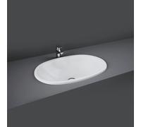 RAK Ceramics Lily Inset Basin | White | 465mm x 335mm x 180mm