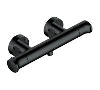 RAK Ceramics Matt Exposed Thermostatic Bar Valve | Black | Brass | 65mm x 97mm x 291mm