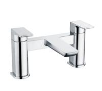 RAK Ceramics RAK Moon Dual Lever Bath Filler Tap Chrome Finish: Chrome