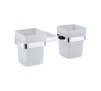 RAK Ceramics Moon Double Tumbler | Chrome | Metal | 600mm x 85mm x 95mm