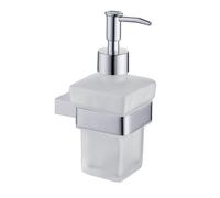 RAK Ceramics Moon Liquid Soap Dispenser | Chrome | Metal | 73mm x 180mm x 73mm