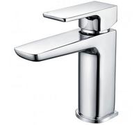 Rak Ceramics Moon Rakmoo3001 Chrome Single Lever Basin Mixer Tap With Clicker Waste