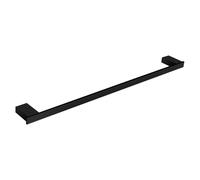 RAK Ceramics Moon Single Towel Rail | Black | Mild Steel | 600mm x 65mm x 20mm