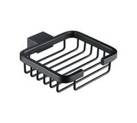 RAK Ceramics Moon Soap Basket | Black | Brass | 120mm x 34mm x 100mm