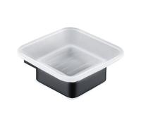 RAK Ceramics Moon Soap Dish | Black | Metal | 103mm x 43mm x 103mm