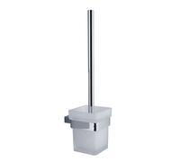 RAK Ceramics Moon Toilet Brush & Holder | Chrome | Brass | 93mm x 120mm x 93mm