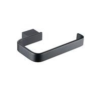 RAK Ceramics Moon Toilet Roll Holder | Black | Metal | 153mm x 20mm x 105mm