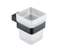 RAK Ceramics Moon Tumbler | Black | Brass | 105mm x 69mm x 85mm