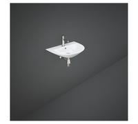 RAK Ceramics Morning Basin with 1 Tap Hole | White | Vitreous China | 500mm