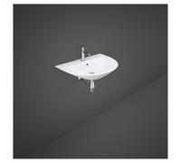 RAK Ceramics Morning Basin with 1 Tap Hole | White | Vitreous China | 550mm