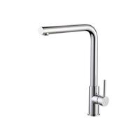 RAK Ceramics Munich Side Lever Kitchen Sink Mixer Tap | Chrome | Brass | 44mm x 322.2mm x 203mm