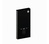 RAK Ceramics Obelisk Cistern Cabinet for Wall Hung Toilet Pan | Black | MDF | 483mm x 1003mm x 108mm