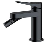 RAK Ceramics Petit Round Bidet Mixer | Matt Black | Brass | 38mm x 143mm x 130mm