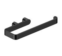 RAK Ceramics Petit Round Matt Towel Ring | Black | Stainless Steel + Zinc Alloy | 90mm x 20mm x 210mm