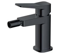 RAK Ceramics Petit Square Bidet Mixer Tap | Matt Black | Metal | 47mm x 138mm x 131mm