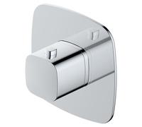 RAK Ceramics Petit Square Concealed Thermostatic Shower Valve | Chrome | Metal | 100mm x 100mm x 94mm