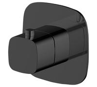 RAK Ceramics Petit Square Concealed Thermostatic Shower Valve | Matt Black | Metal | 100mm x 100mm x 94mm