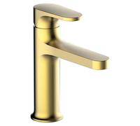 RAK Ceramics Portofino Basin Mixer Tap | Brushed Gold | Brass | 48mm x 171mm x 153mm