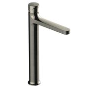 RAK Ceramics Positano Tall Basin Mixer Tap | Brushed Nickel | Brass | 38mm x 321mm x 179mm
