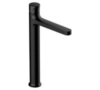 RAK Ceramics Positano Tall Basin Mixer Tap | Matt Black | Brass | 38mm x 321mm x 179mm