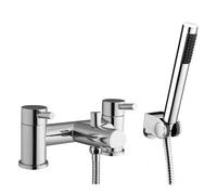 RAK Ceramics Prima Bath Shower Mixer Tap | Chrome | Brass | 180mm x 108mm x 110mm