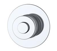 RAK Ceramics Prima Tech Concealed Stop Valve | Chrome | Brass | 13mm x 13mm x 44mm