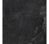 RAK Ceramics Rak 60X60 20mm Fashion Stone Outdoor Black Matt Smooth Unglazed Stone Effect Porcelain Outdoor Paving Tile - 0.72M² Pack Of 2