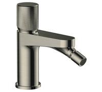 RAK Ceramics Rak Amalfi Modern Bidet Mixer Tap, Brushed Nickel Finish, Solid Brass