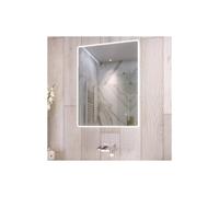 RAK Amethyst LED Bathroom Mirror with Demister Pad and Shaver Socket 500 x 700mm - Mains Power