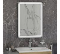 RAK Ceramics Art Soft Illuminated LED Mirror | Chrome | Glass/Aluminium | 600mm x 800mm