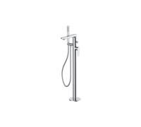 RAK Ceramics Blade Freestanding Bath Shower Mixer Tap | Chrome | Metal | 150mm x 820mm x 275mm
